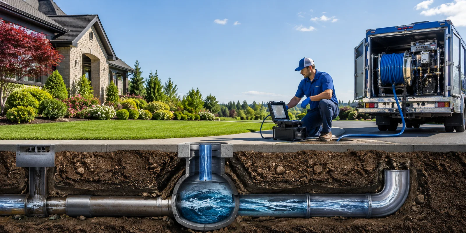 Drainage restoration information for Roanoke, IN